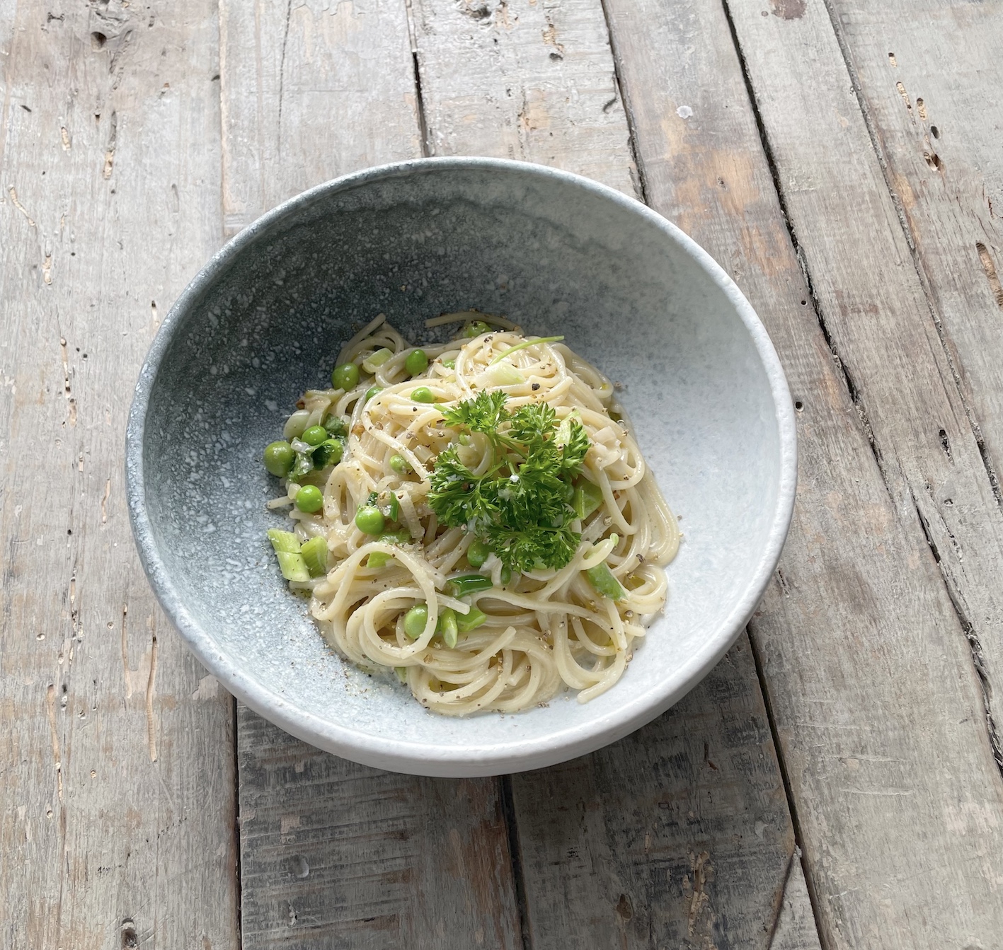 Uhhmami plantebaseret spaghetti carbonara
